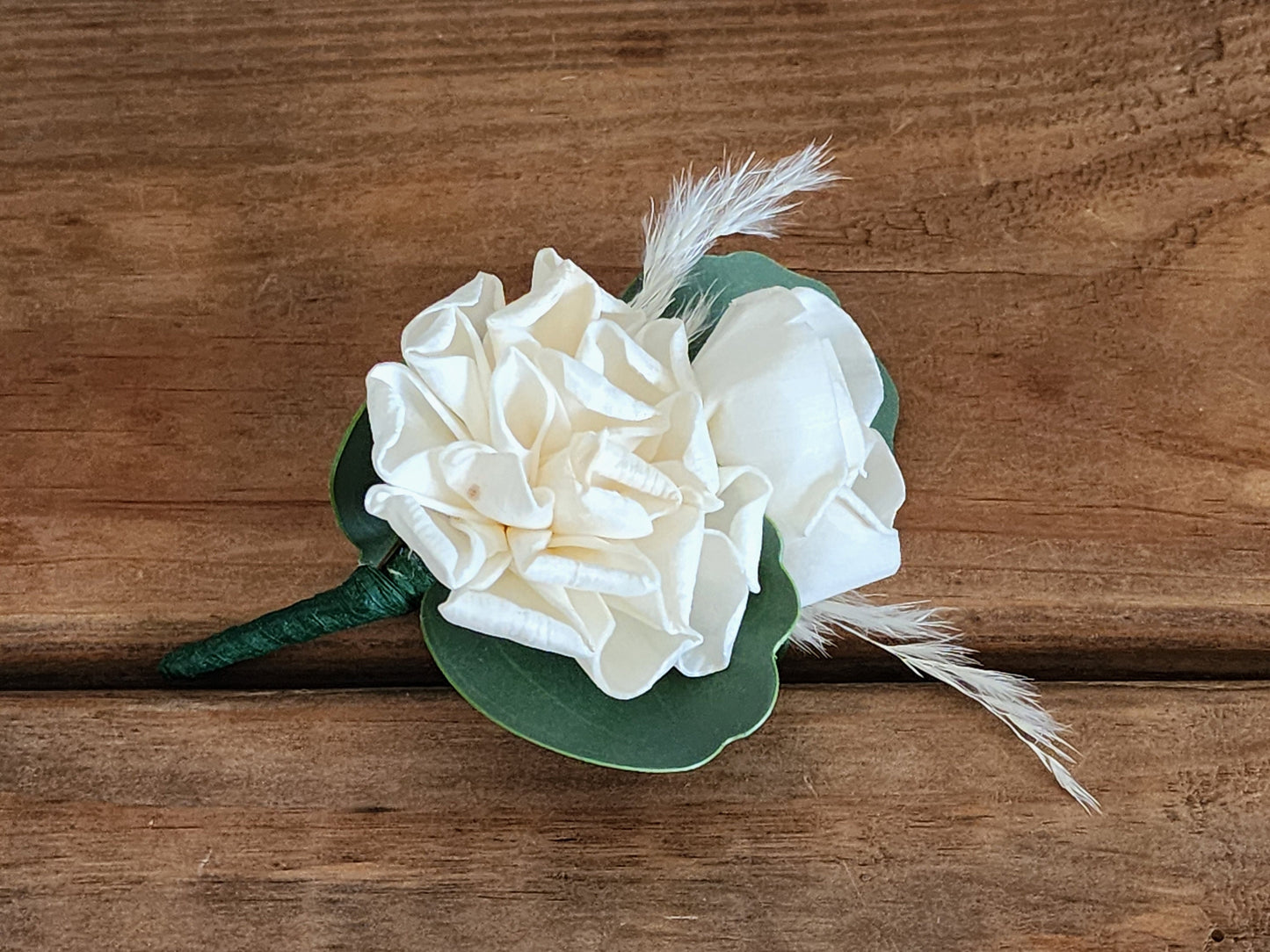 Wedding Bouquet with a matching Boutonniere