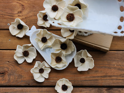 Wood Flowers, Thistle Center Dogwood (Set of 12)