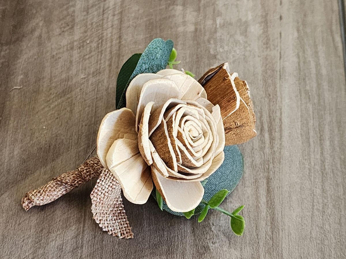 Rustic Book Page Wedding Bouquet, Blush Pink & Ivory Bridal Bouquet, Wood Flower Bouquet, Country Garden Wedding Flowers, Handmade Bouquet