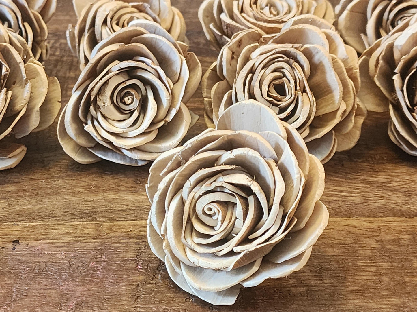 Sola Wood Flowers, 1 Dozen Raw Roses, Earth Tone Wood Flowers, DIY Wedding Flowers, Bouquet Supplies, Floral Craft Supplies, DIY Centerpiece
